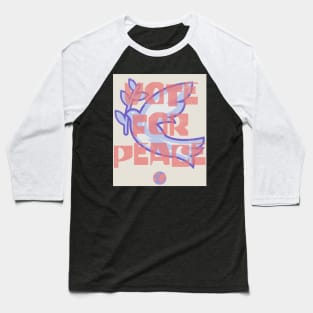 Vote for PEACE Baseball T-Shirt